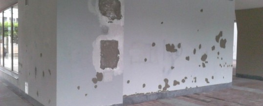Fasáda bytového domu, Dolní Břežany: Oprava